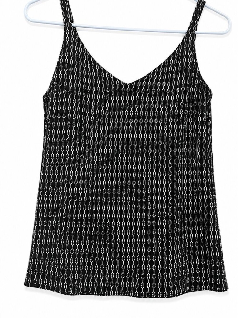 Alex Evenings Black White Y2K Camisole Top Size 8 Lined